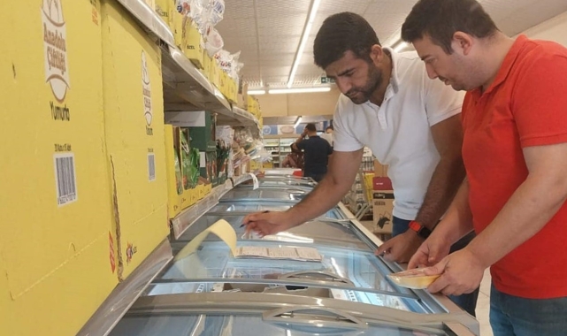 Kuyucak'taki marketlerde 'iyi tarım uygulamaları' denetimi