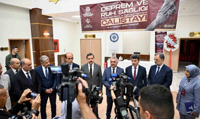 Malatya'da 'Deprem ve Ruh Sağlığı Çalıştay'ı düzenlendi