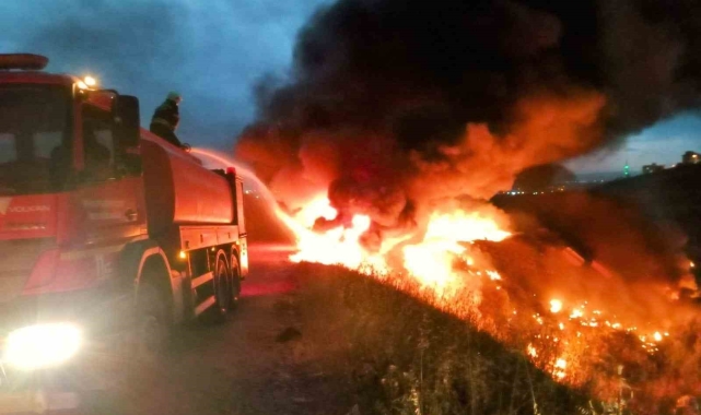 Manisa İtfaiyesi anız yangınlarına karşı uyardı