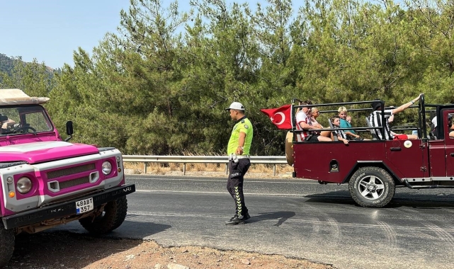 Marmaris'te Jeep safari turlarına sıkı denetim