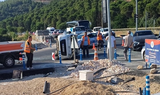 Menteşe'de trafik kazası: 1 yaralı