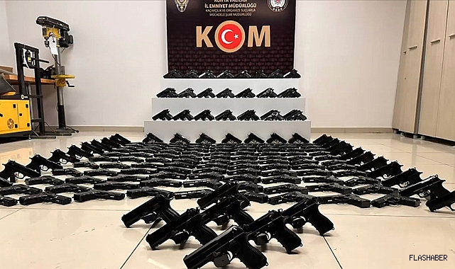 "MERCEK-20" OPERASYONUNDA 225 RUHSATSIZ TABANCA ELE GEÇİRİLDİ!