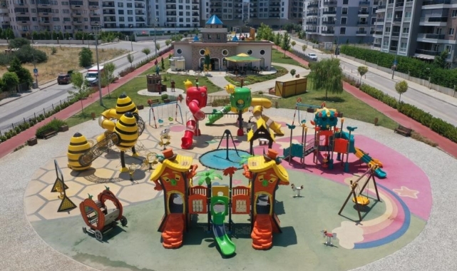 Merkezefendi Masal Parkı minik ziyaretçilerini bekliyor