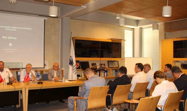 Mersin'deki oda ve borsa başkanları bölgedeki son gelişmeleri değerlendirdi