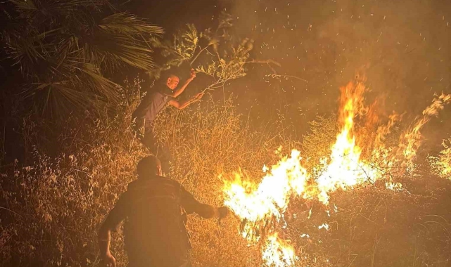 Mesire alanının küle dönmesini jandarma önledi