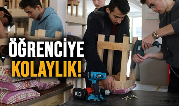 MESLEKİ EĞİTİM MERKEZİ ÖĞRENCİLERİ, OKUL PANSİYONLARINDA KONAKLAYABİLECEK