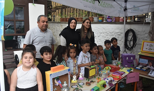 MİNİK ELLER "ATMIYORUZ, DÖNÜŞTÜRÜYORUZ" DEDİ!