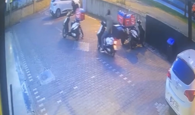 Motosiklet faresini 200 güvenlik kamerasını inceleyerek yakaladılar