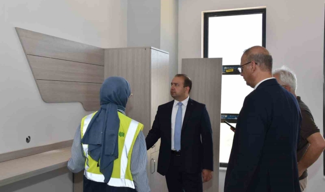 Müdür Şenkul, Şehir Hastanesi'nde inceleme yaptı
