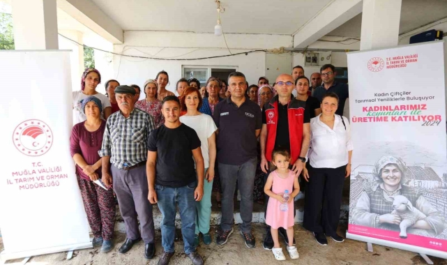 Muğlalı kadınlar koyunları ile üretime katılıyor