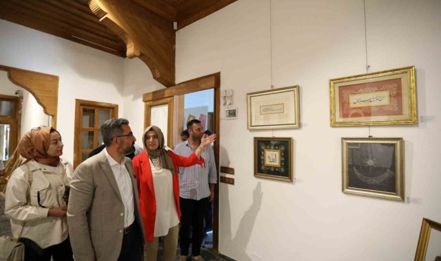 'Mühre' Tezhip Sergisi Kent Müzesinde görücüye çıktı