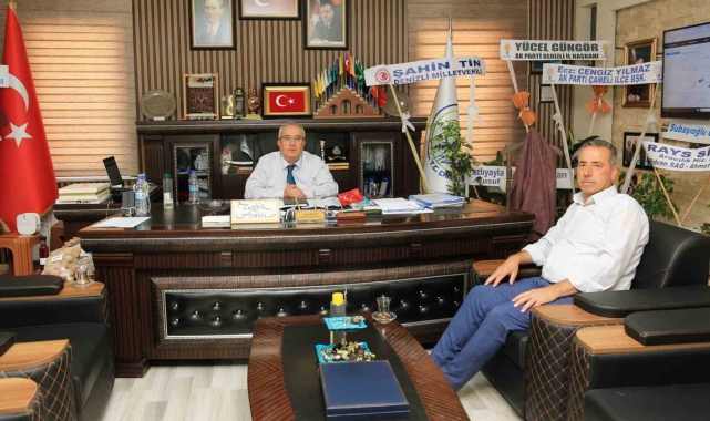 Muhtarlar, Belediye Başkanı Cengiz Arslan ile bir araya geldi
