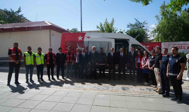 Muş'ta "mobil göç noktası aracı" hizmete girdi