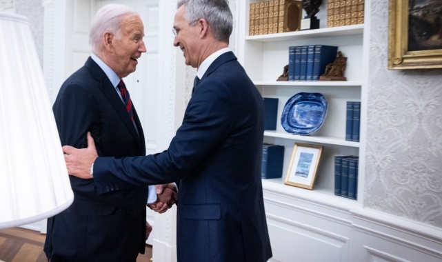 NATO Genel Sekreteri Stoltenberg, ABD Başkanı Joe Biden ile görüştü