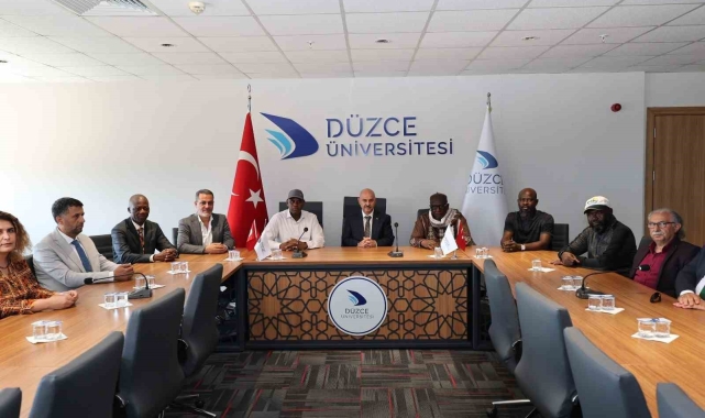 Nijerya Heyeti Düzce Üniversitesi'ni inceledi