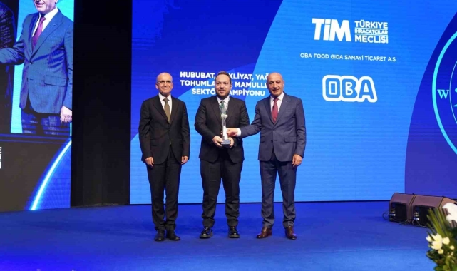 Oba Makarna 11. kez ihracat şampiyonu