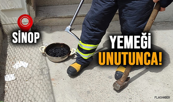SİNOP'TA KORKUTAN YANGIN!