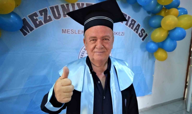 Öğrenmenin yaşı yok: 71 yaşında lise diploması aldı, göbek attı