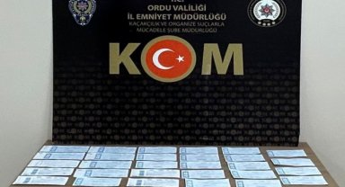 Ordu'da tefecilik operasyonunda 1 şüpheli tutuklandı