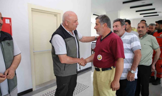 Orman Bölge Müdürlüğü'nde personel buluşması