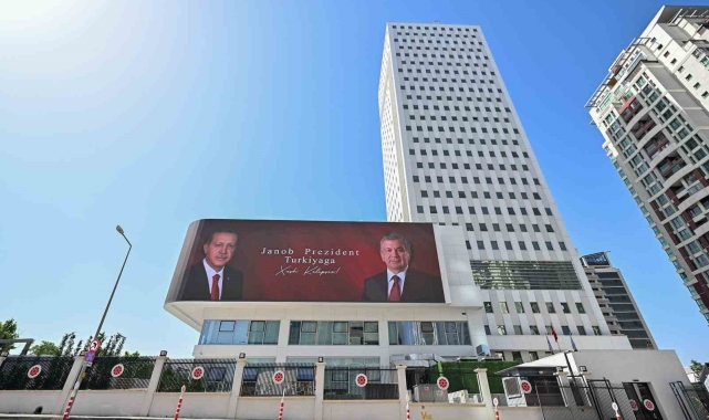 Özbekistan Cumhurbaşkanı Mirziyoyev için İletişim Başkanlığı'ndan karşılama mesajı