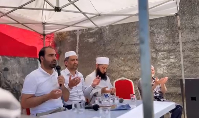 Pazaryeri'nde halk yağmur duasına çıktı