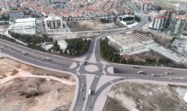 Pursaklar "Alternatif Giriş Katlı Kavşak" projesinde çalışmalar sürüyor