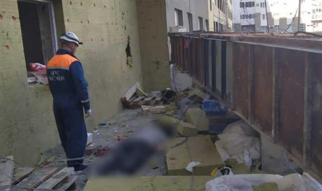 Rusya'da inşaat iskelesi çöktü: 3 ölü