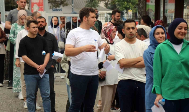 Sakarya'da YKS heyecanı başladı