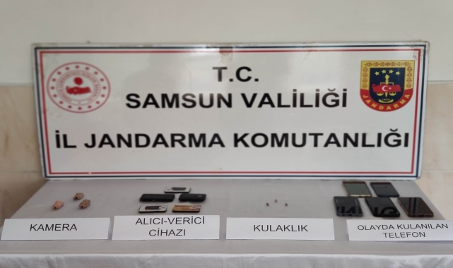 Samsun'da ehliyet sınavında usulsüzlük yapan 6 kişi yakalandı