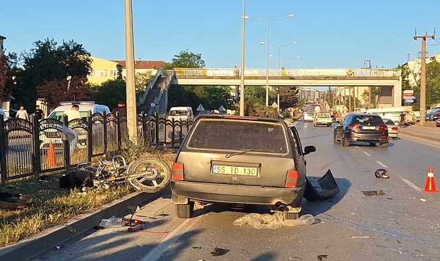 Samsun'da ölümlü kazaya karışan sürücüye adli kontrol