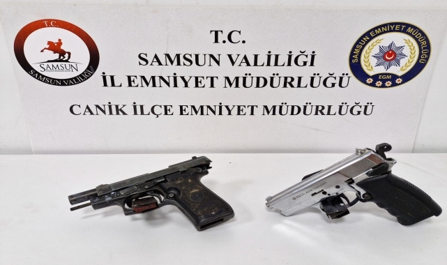 Samsun'da silah kaçakçılığı operasyonunda 1 kişi gözaltına alındı