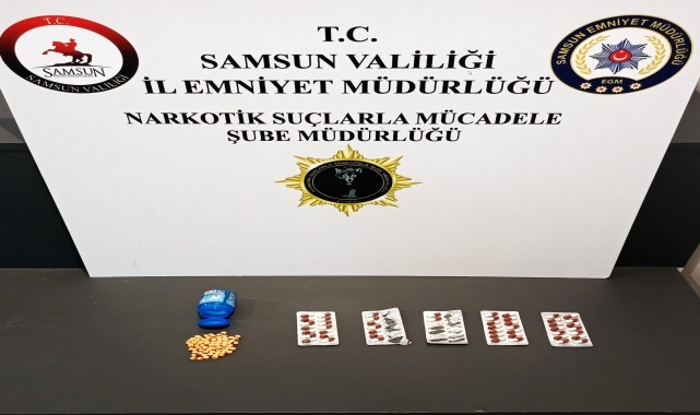 Samsun'da uyuşturucu operasyonunda 1 zanlı yakalandı