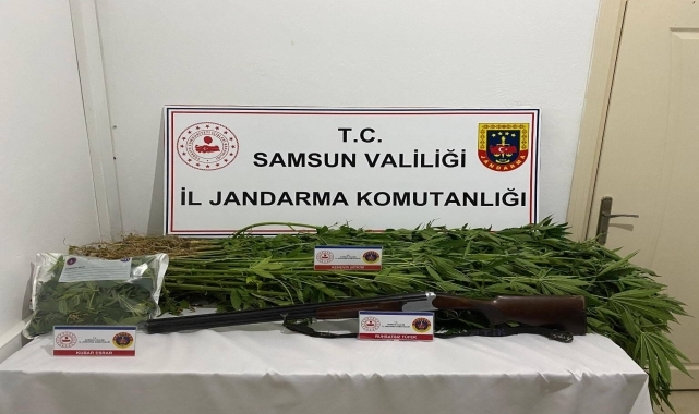 Samsun'da uyuşturucu operasyonunda 2 kişi tutuklandı
