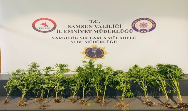 Samsun'da uyuşturucu operasyonunda 2 zanlı yakalandı