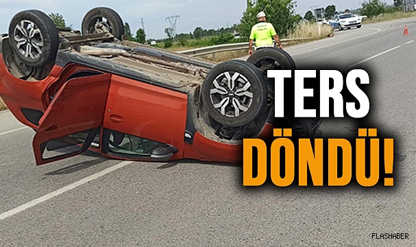 SAMSUN-SİNOP YOLUNDA KORKUTAN KAZA!