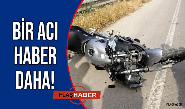 SAMSUN - SİNOP YOLUNDA MOTOSİKLET KAZASI!
