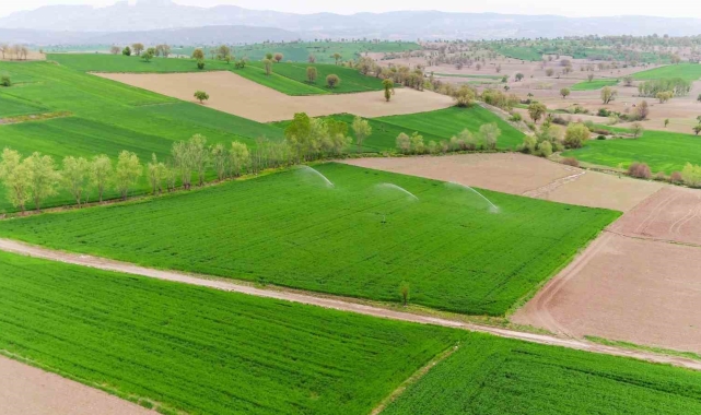 Samsun'da bu sezon 445 bin 130 dekar tarım arazisi sulanacak