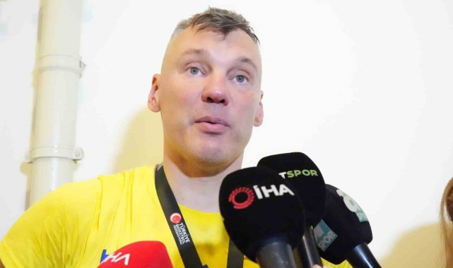 Sarunas Jasikevicius: "Türkiye Ligi'ndeki bütün hedeflerimizi başardık"