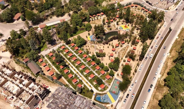 Şehir parkı yenilendi