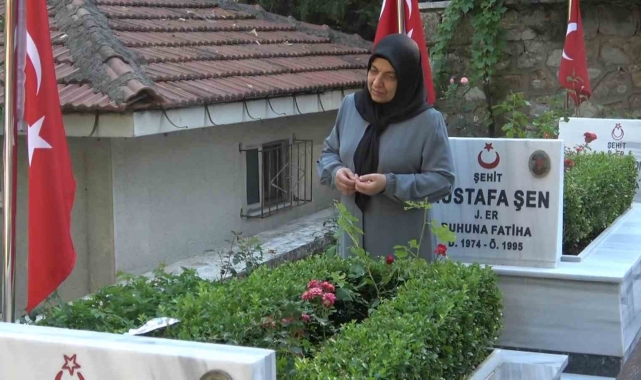 Şehit ailelerin bayramı buruk geçti