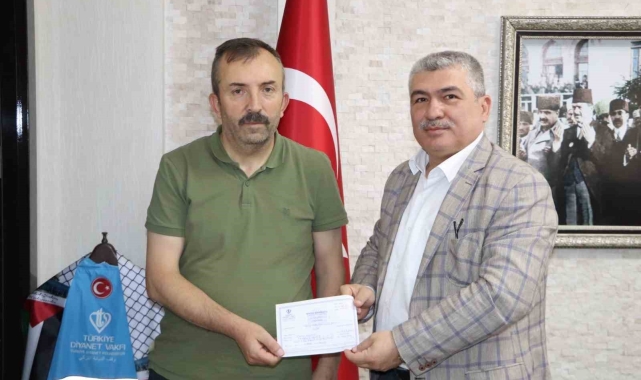 Şehit annesinden anlamlı bağış