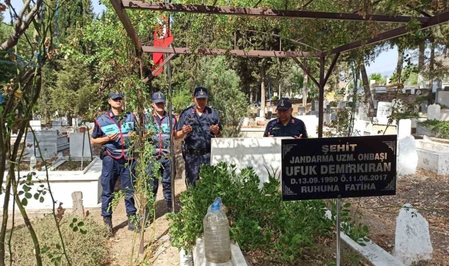 Şehit Jandarma Uzman Çavuş Demirkıran şehadetinin yıl dönümünde anıldı