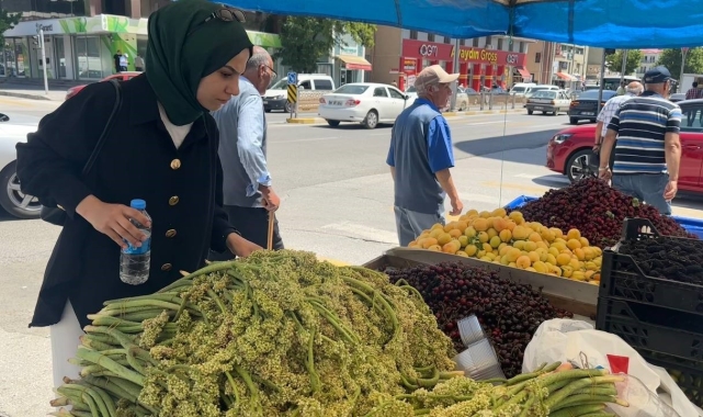 Sezonun son ışkınları tezgâhlarda yerini aldı