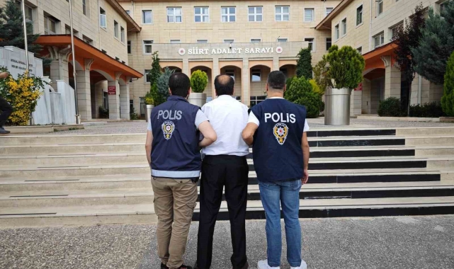 Siirt'te 25 yıl hapis cezası bulunan hükümlü yakalandı