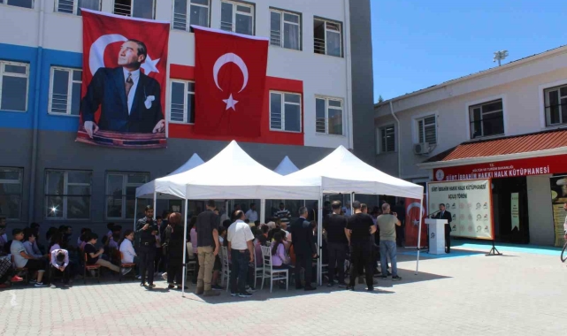 Siirt'te İbrahim Hakkı Halk Kütüphanesi hizmete açıldı