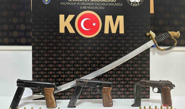 Silah tacirlerine eş zamanlı operasyon: 4 gözaltı