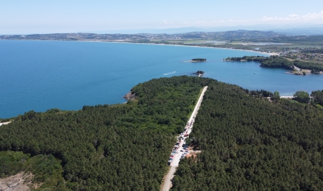 Sinop'a bayram tatili süresince 158 bin 77 araç girişi oldu