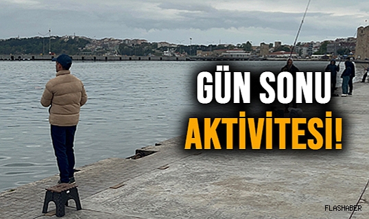 SİNOP SAHİLİNDE OLTA BALIKÇILIĞI!