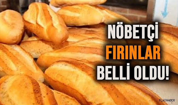 SİNOP'TA BAYRAMDA AÇIK OLACAK FIRINLAR!